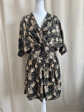 Magali Pascal Silk Floral Dress | Size S